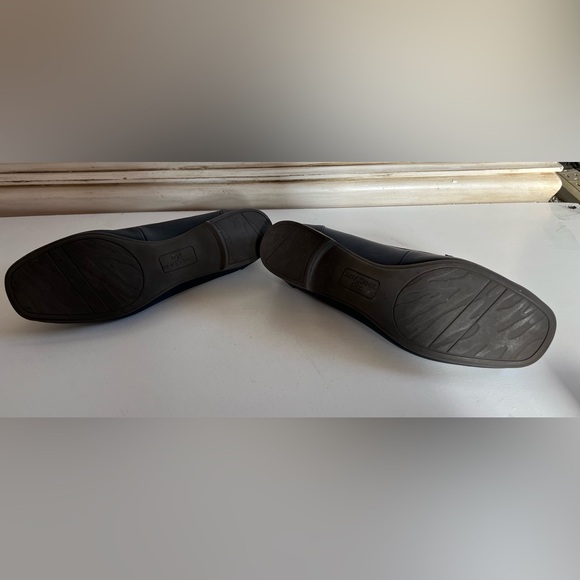 Women’s Anne Klein Vittorio loafers iflex faux leather metallic fabric strap 8.5 - Picture 9 of 9